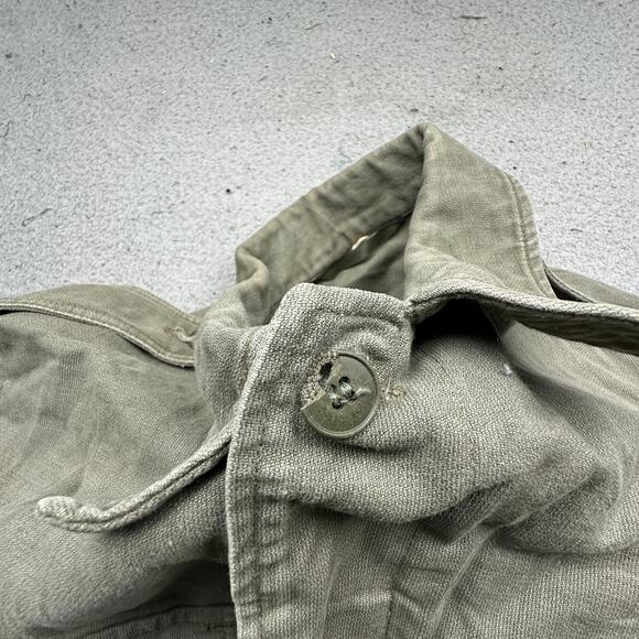 Vintage German Army Moleskin Bundeswehr Field Jacket Large Coat Cold War Era - Picture 10 of 13